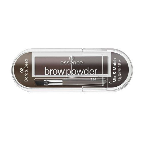 Тени для бровей ESSENCE BROW POWDER SET (для брюнеток) тон 02 #1