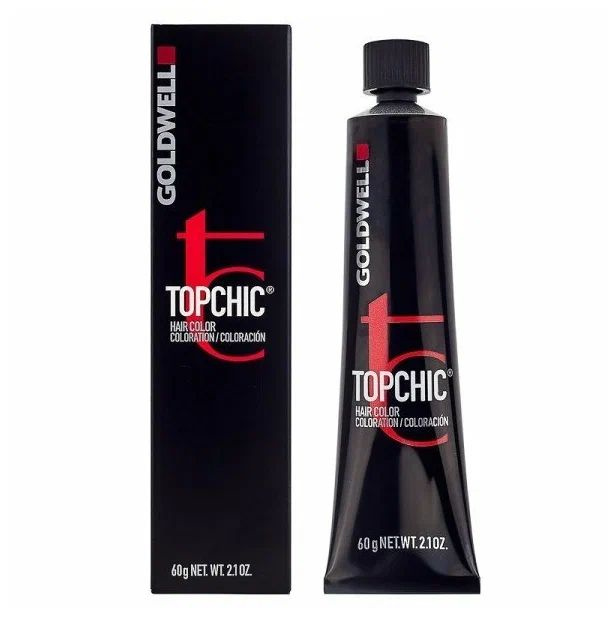 Goldwell Topchic 7N@BP средний блонд с бежево-перламутровым сиянием 60 мл  #1