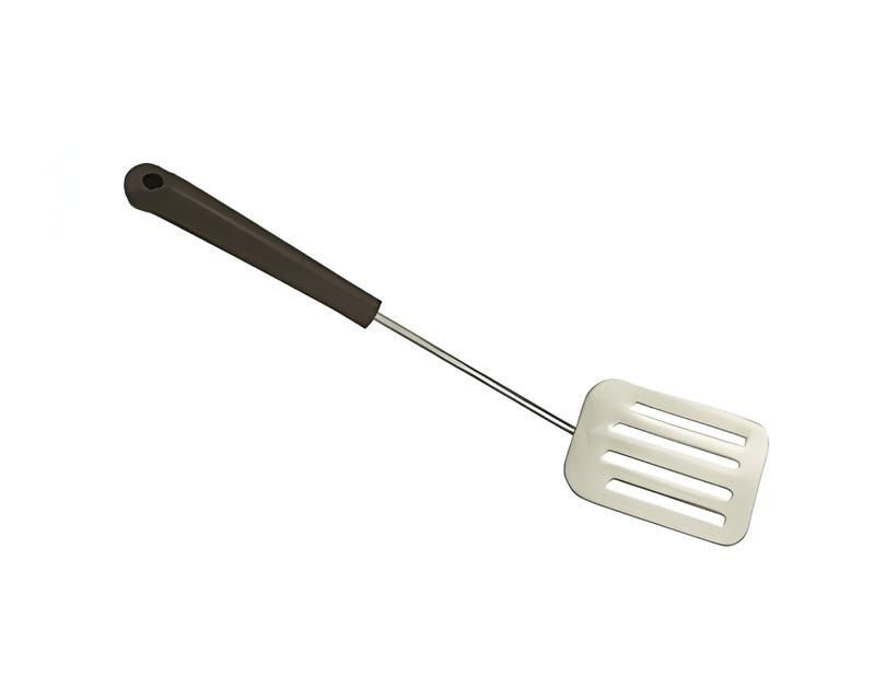 Лопатка кулинарная металлическая с пластиковой ручкой  #1