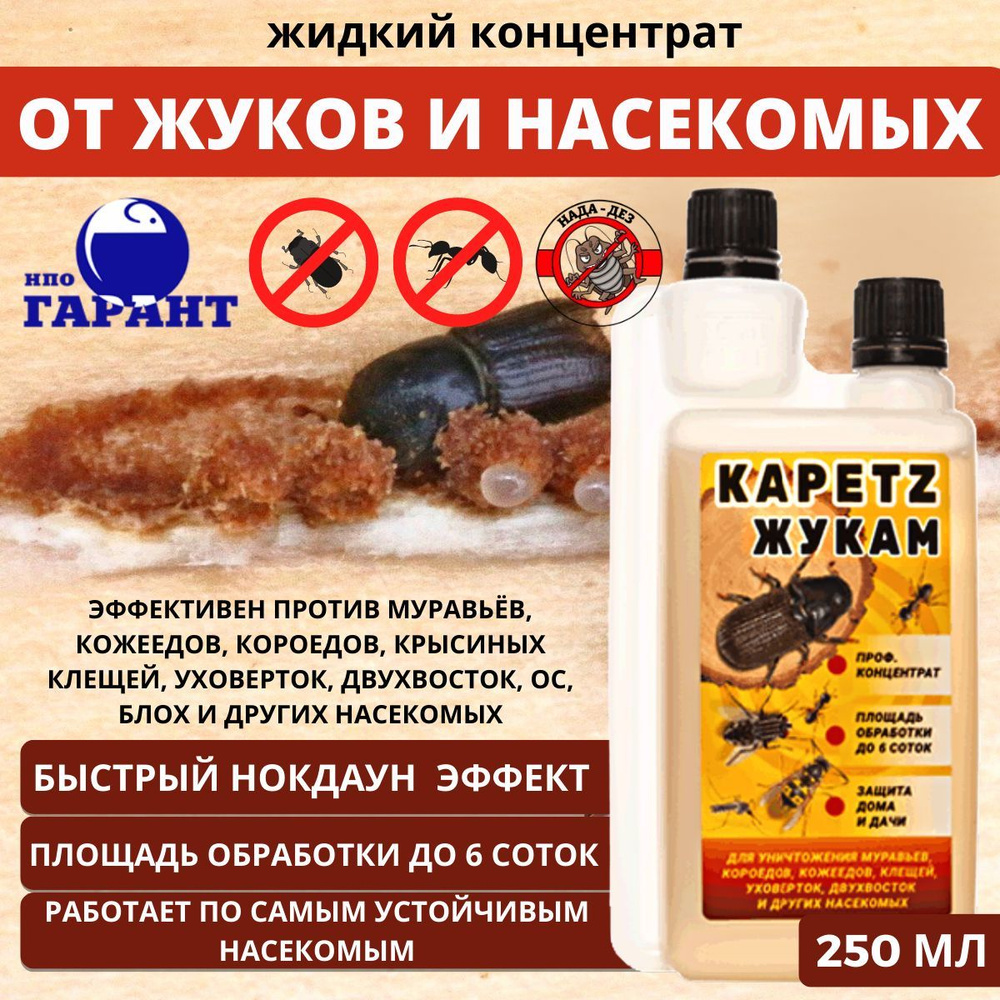 Kapetz жукам профессиональный концентрат для уничтожения тараканов  #1