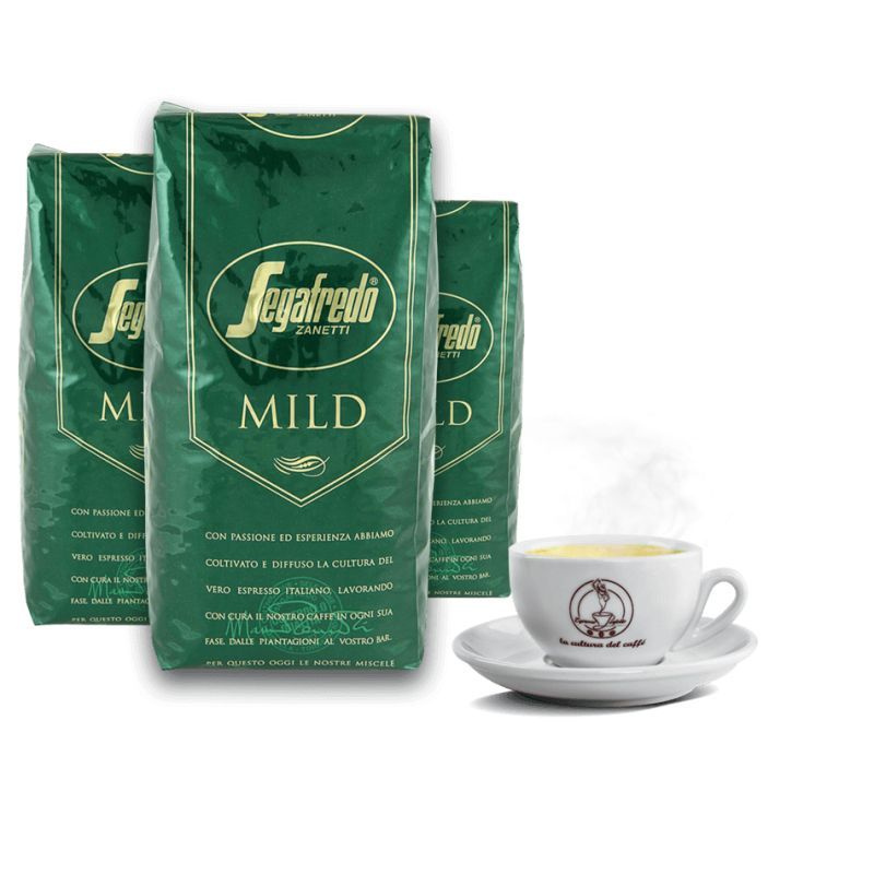 Премиальный кофе в зернах Segafredo Mild #1