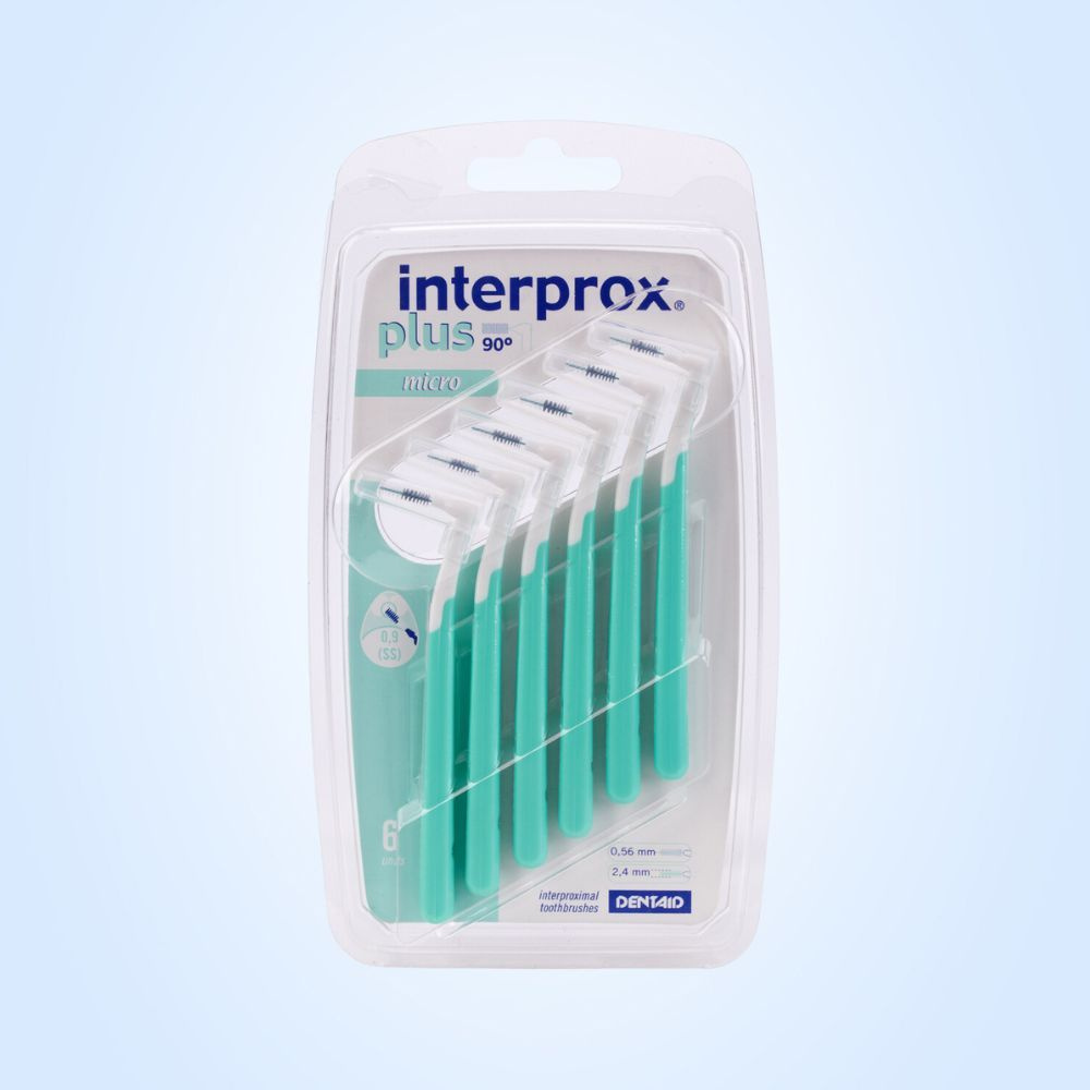 Межзубные ершики Interprox Plus Жесткая ручка micro 0,9 мм, 6 шт #1