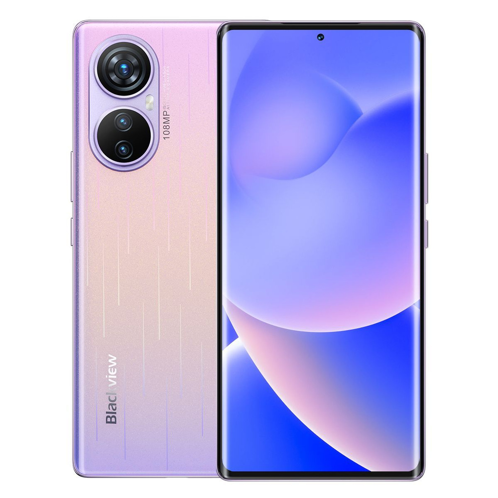 Blackview Смартфон A200 pro 12/256 ГБ, фиолетовый #1