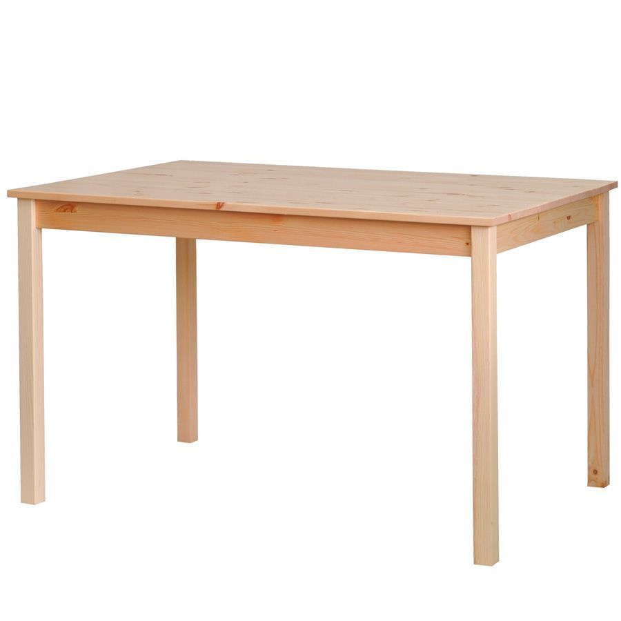 Стол кухонный обеденный Инго 115х75 см деревянный, лакированный / стол письменный  #1