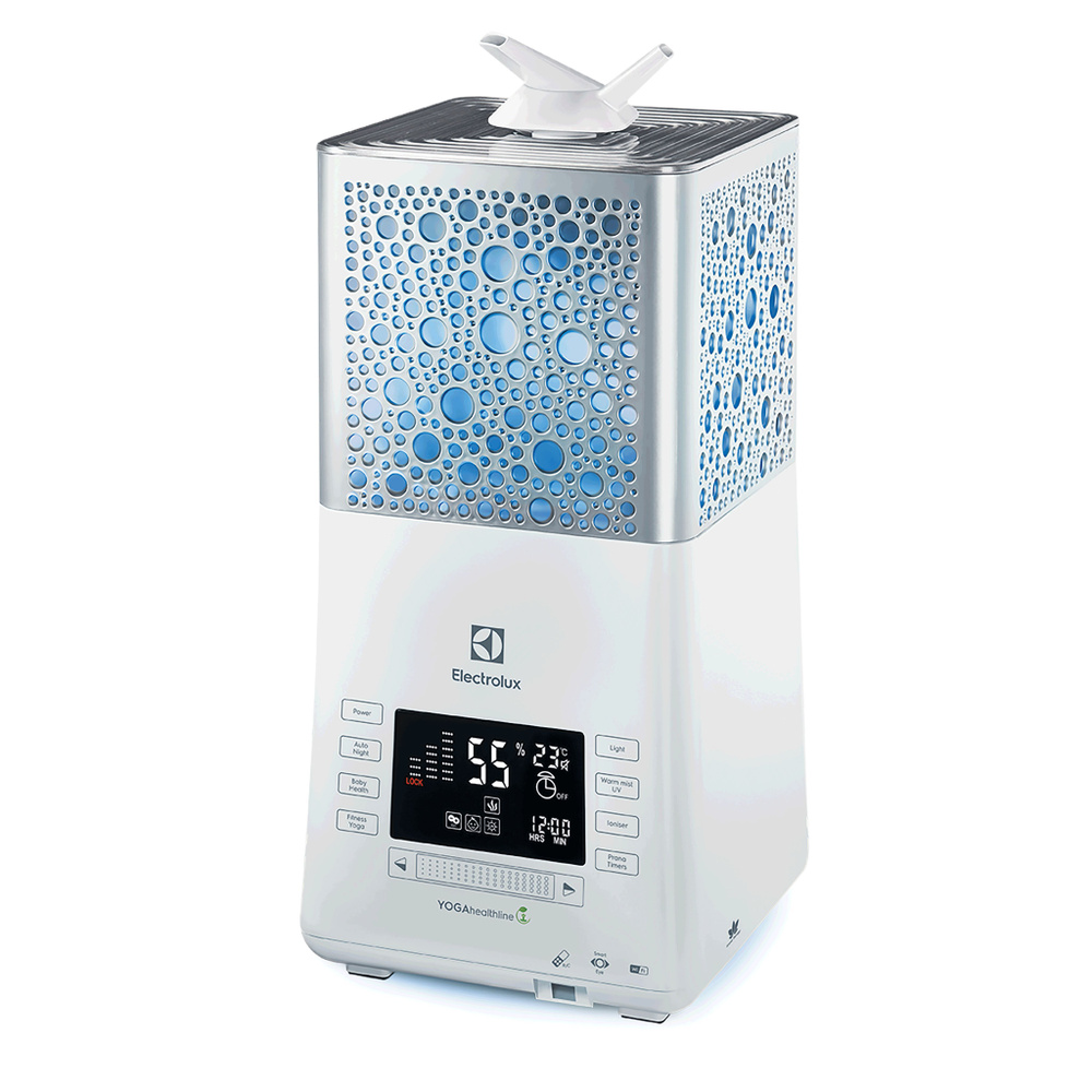 Увлажнитель-ecoBIOCOMPLEX ультразвуковой Electrolux EHU-3815D YOGAhealthline, белый  #1