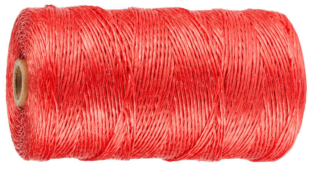 Шпагат STAYER 110 м, 1.5 мм, красный, полипропиленовый 50079-110 #1