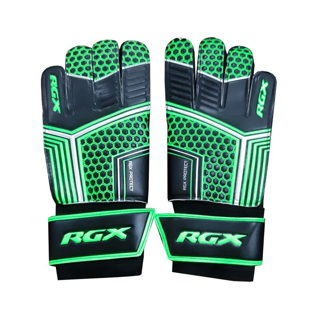 Перчатки вратаря Petra RGX-GFB10 Green (M) #1