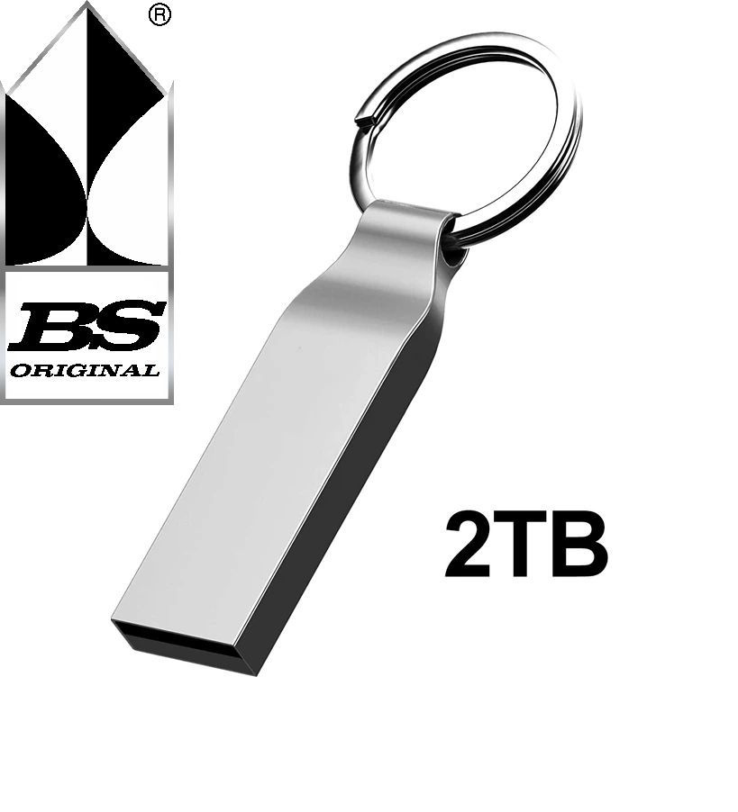 BS Union USB-флеш-накопитель BS 8FL 2 ТБ, светло-серый #1