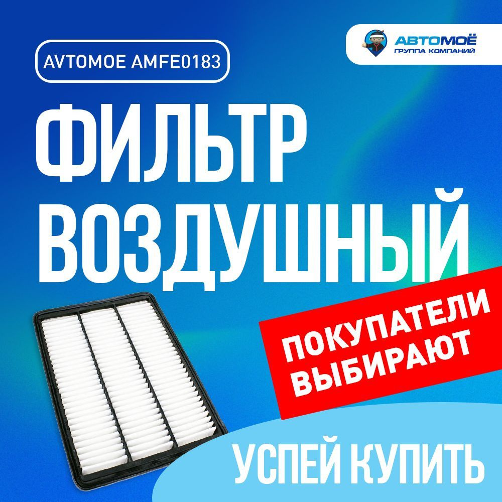 Фильтр воздушный AMFE0183 для Kia Mohave #1