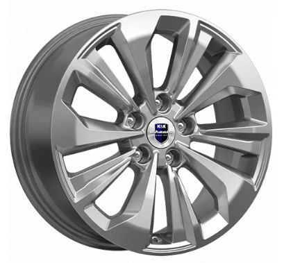 КиК Авиор дарк платинум брайт Колесный диск Литой 17x7" PCD5х114.3 ET45 D67.1  #1