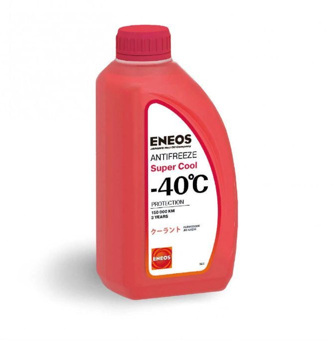 Антифриз ENEOS Antifreeze Super Cool -40C 1кг (red) #1