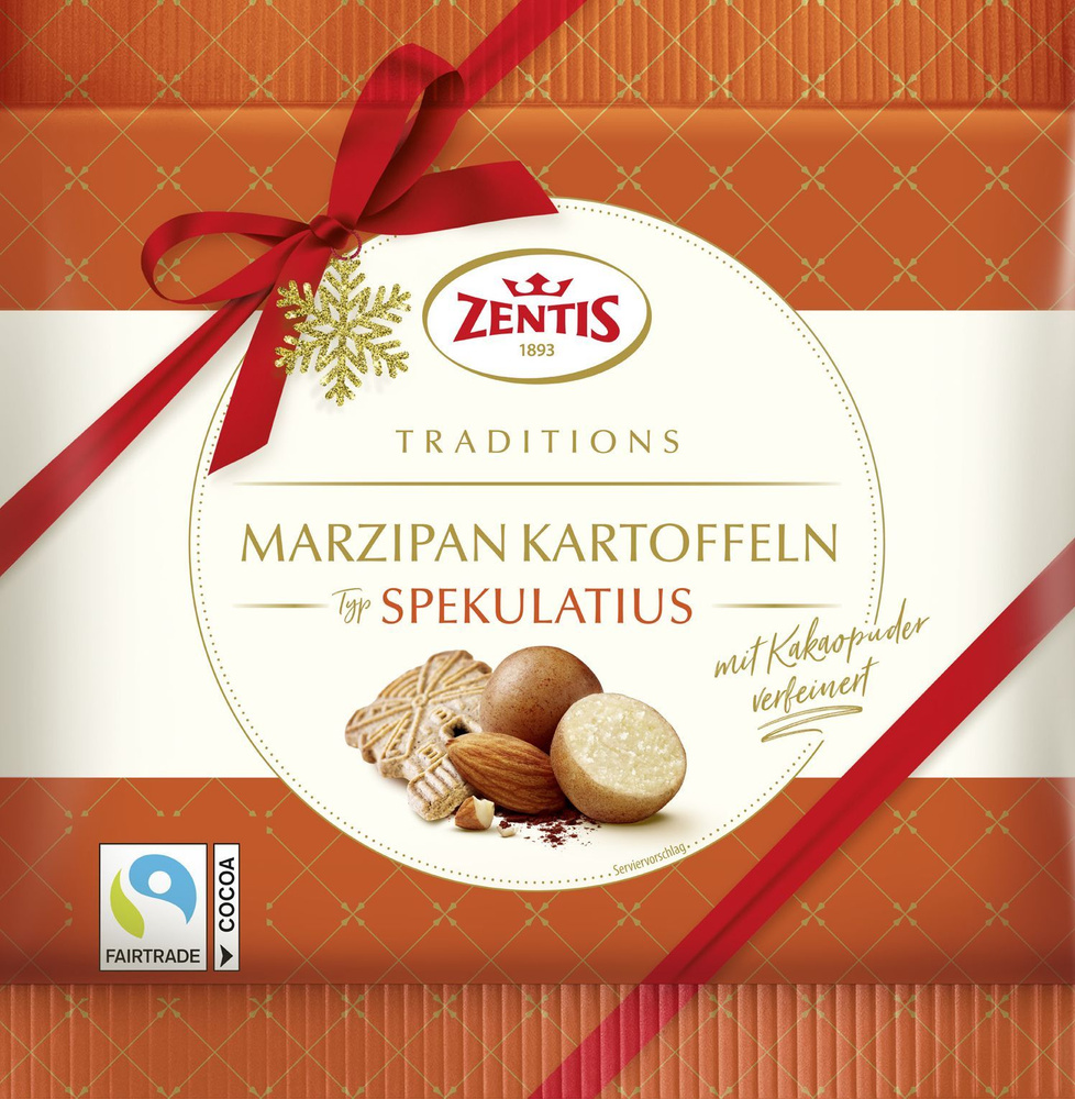 Марципан картошка Zentis со вкусом имбирного печенья 100 грамм, Германия  #1