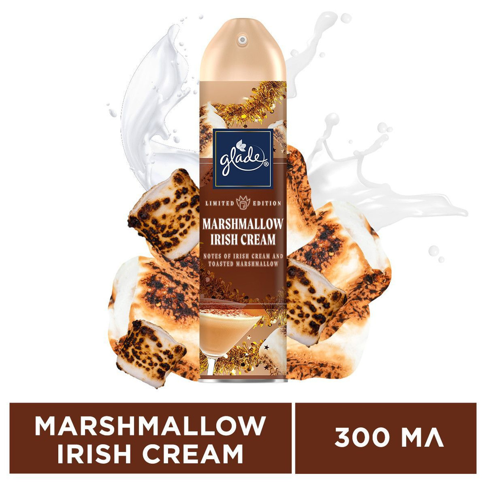 Glade Аэрозоль Marshmallow Irish Cream, 300мл #1