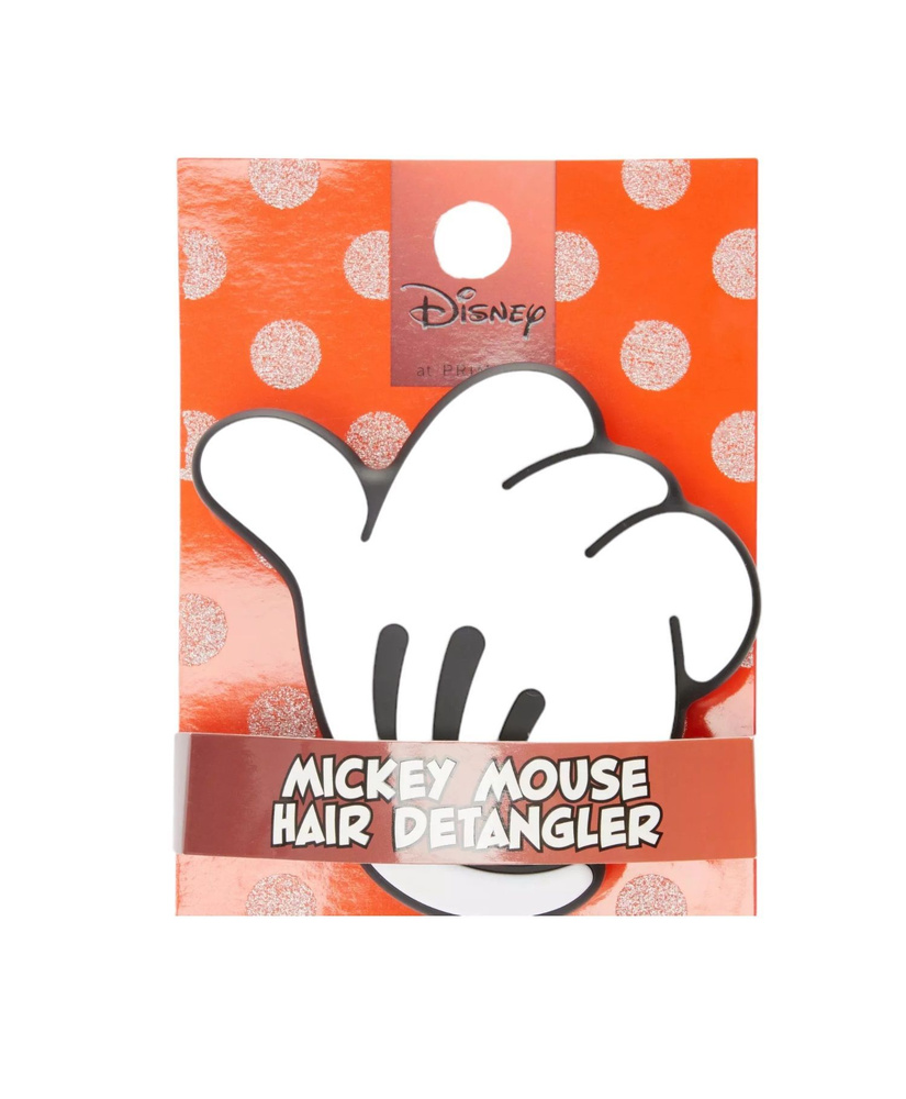 Расческа массажная белая перчатка Микки Маус Disney #1