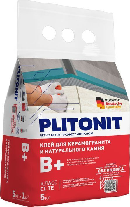 Plitonit Клей для плитки Клей 5 кг #1