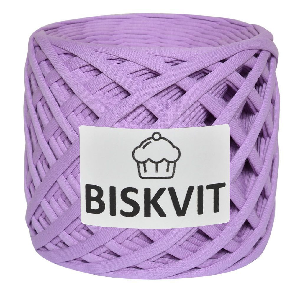 Трикотажная пряжа Biskvit (Бисквит) цвет Ирис, 330гр. 100м. (100% хлопок), 1 моток.  #1