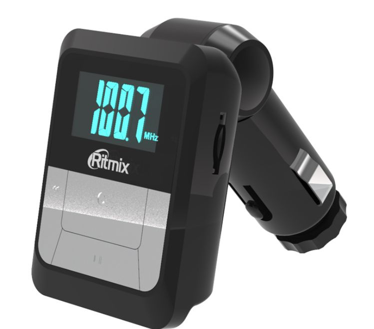 Автомобильный FM-модулятор Ritmix FMT-A710 / 15116161 цвет черный, интерфейсы MicroSD, USB PDU (764959) #1