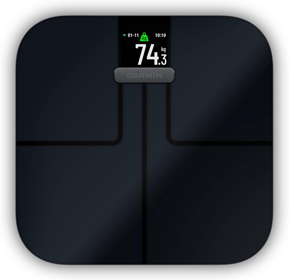 Garmin Напольные весы Index S2 Smart Scale Black, нагрузка 250 кг #1