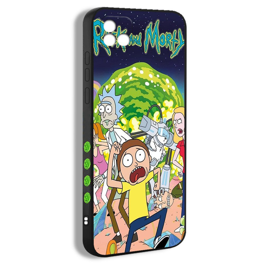 Чехол на Realme C11 2021 Рик и Морти аниме rick and morty DYM07 #1