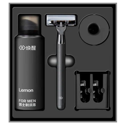 Набор для бритья Xiaomi Mijia Lemon Razor Black черный H300-6 #1