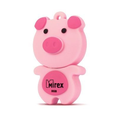 Флэш-накопитель 8GB Mirex PIG PINK #1