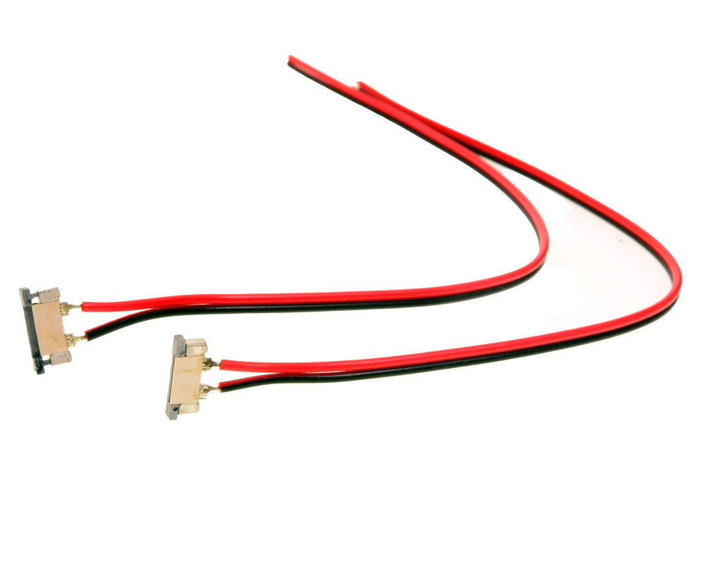 Запитывающий провод DLED V1 с коннекторами 3528 для светодиодной ленты шириной 8мм. (SMD 3528, SMD 2835, #1