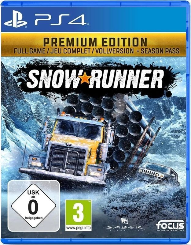 Игра SnowRunner - Premium издание (PlayStation 4, Русская версия) #1