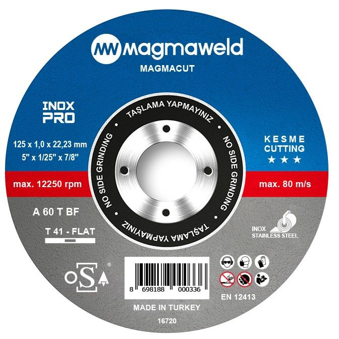 MAGMAWELD Круг отрезной 125 x 1 x 22.23 #1