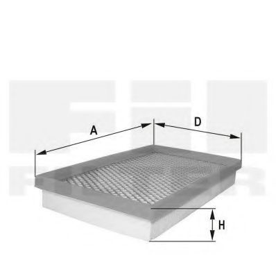 Fil Filter Фильтр воздушный арт. HP 2164 A, 1 шт. #1