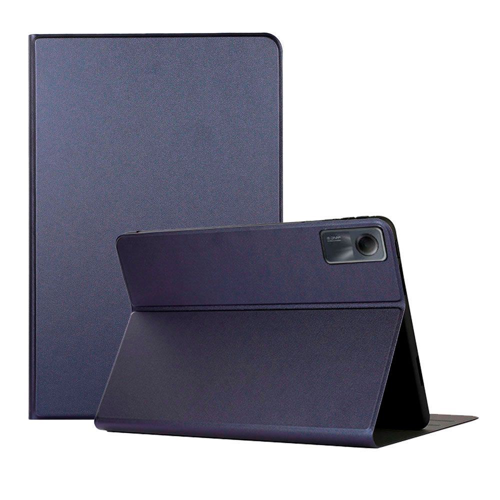 Чехол для планшета Redmi Pad SE (11 дюймов), кожаный, трансформируется в подставку (темно-синий)  #1