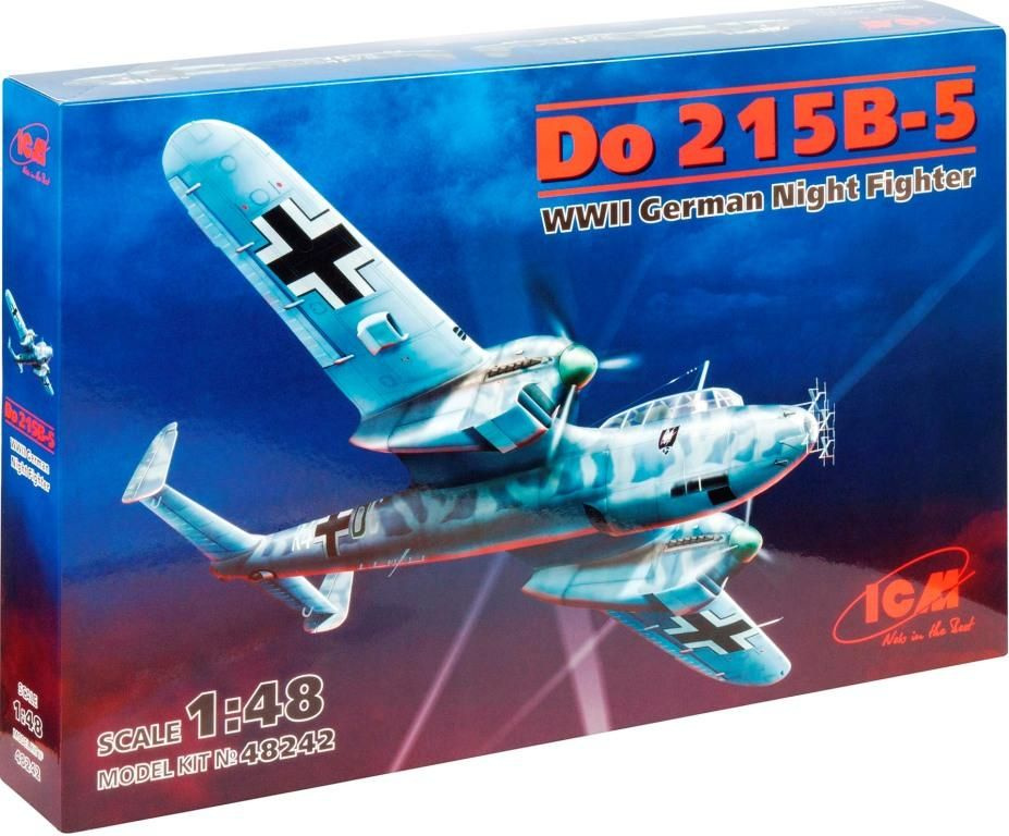 Сборная модель Немецкий ночной истребитель Дорнье Do 215 B-5 (1/48) 48242 ICM  #1