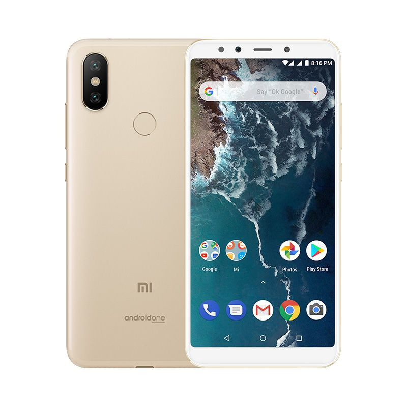 Xiaomi Смартфон Mi A2 4/64 ГБ, золотой #1