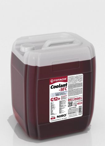 Антифриз красный TOTACHI NIRO COOLANT RED G12+ -50C 10кг #1