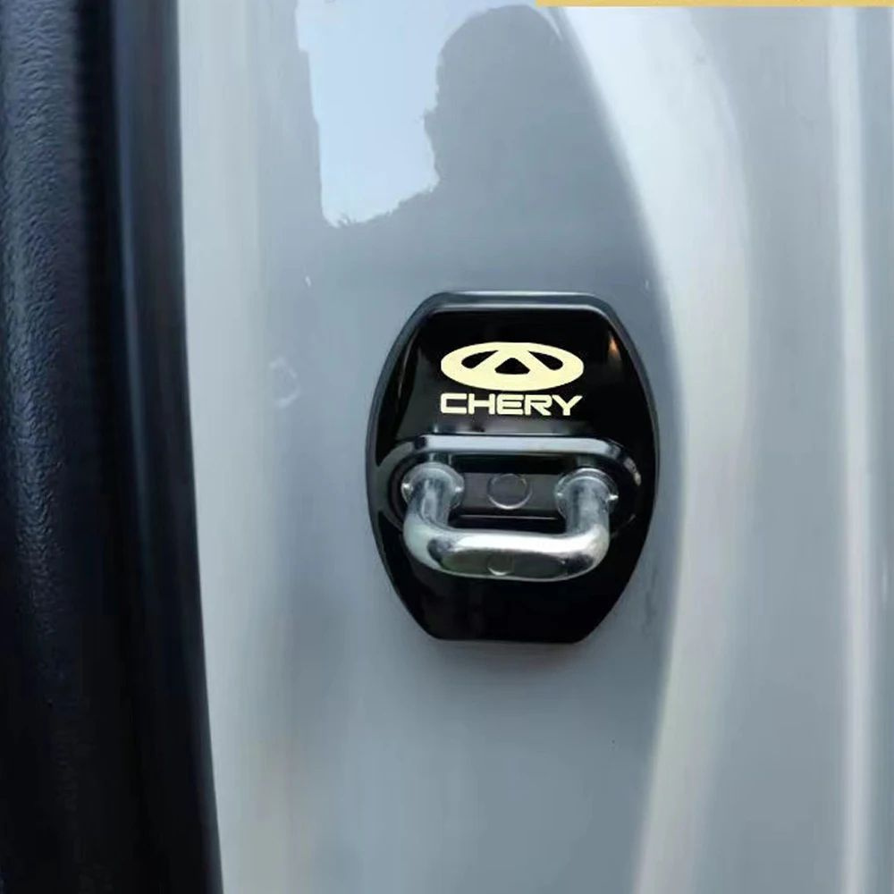 Защитный чехол для дверного замка автомобиля Chery Tiggo 8, антикоррозийный, противоизносный, Стайлинг, #1