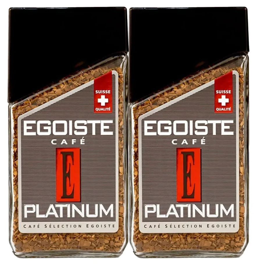 Кофе растворимый Egoiste Platinum, 100 г, 2шт #1