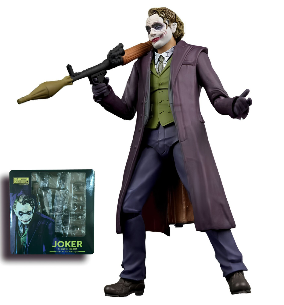 Фигурка Бэтмен Джокер темный рыцарь / Batman Joker The Dark Knight (16см)  #1