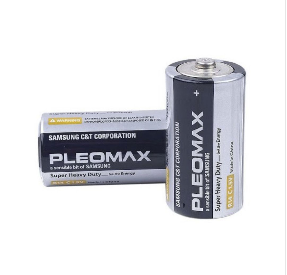 Pleomax Батарейка C, 2 шт #1