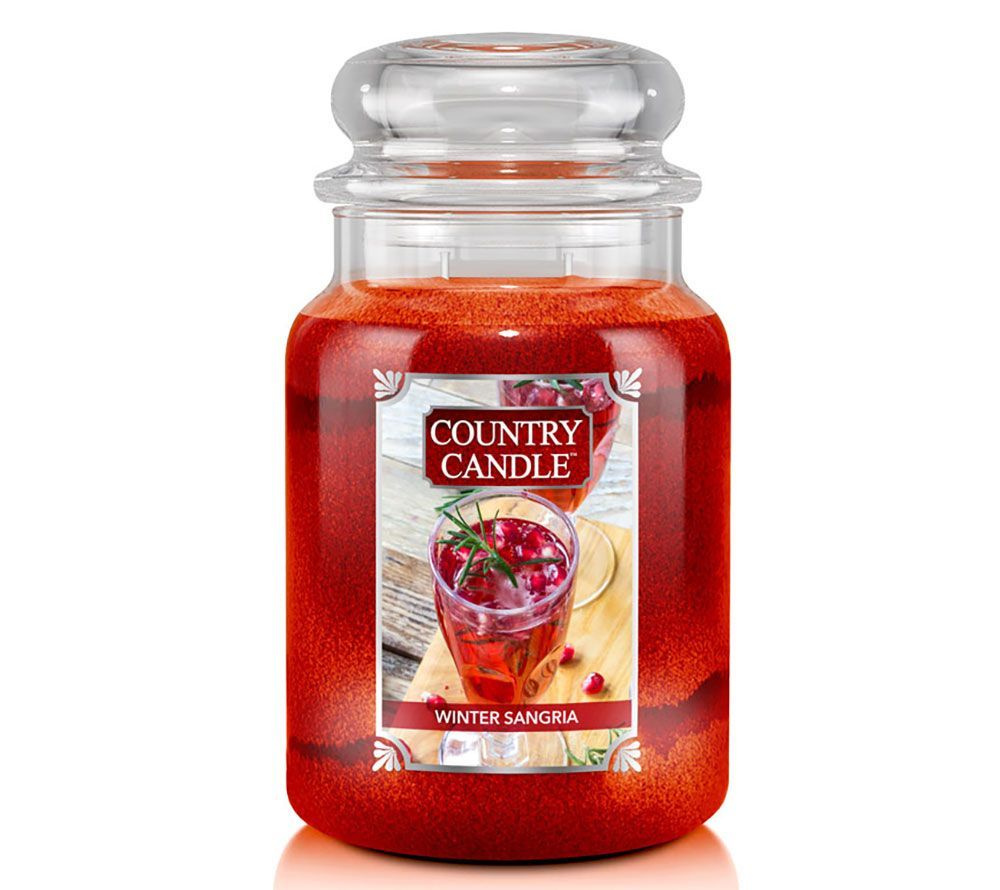 Country Candle Свеча ароматическая "Зимняя Сангрия", 19 см х 11 см, 1 шт  #1