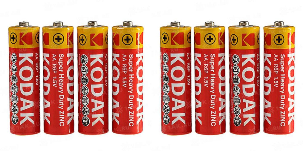 Kodak Батарейка AA, Воздушно-цинковый тип, 1,5 В, 4 шт #1