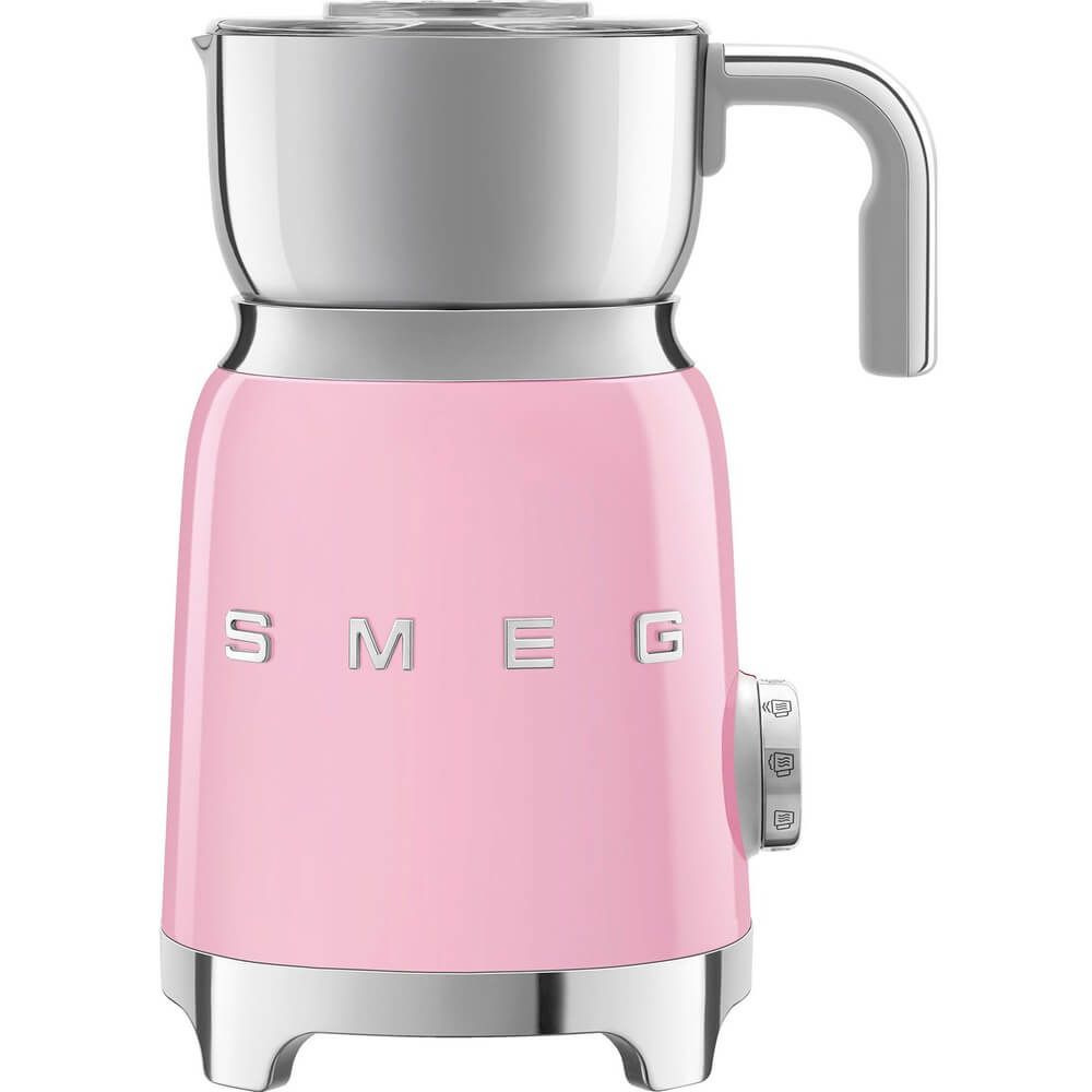 Вспениватель молока Smeg MFF11PKEU, 500 Вт, розовый #1