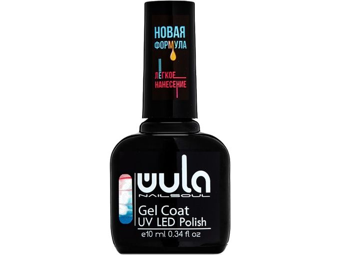 Гель-лаковое покрытие с эффектом растекания Wula NAILSOUL Waterway Gel Coat  #1