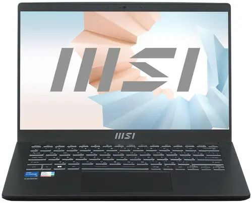 MSI 14" Ультрабук MSI Modern 14 C12M-230RU черный Ноутбук 14", Intel Core i5-1235U, RAM 8 ГБ, SSD 512 #1