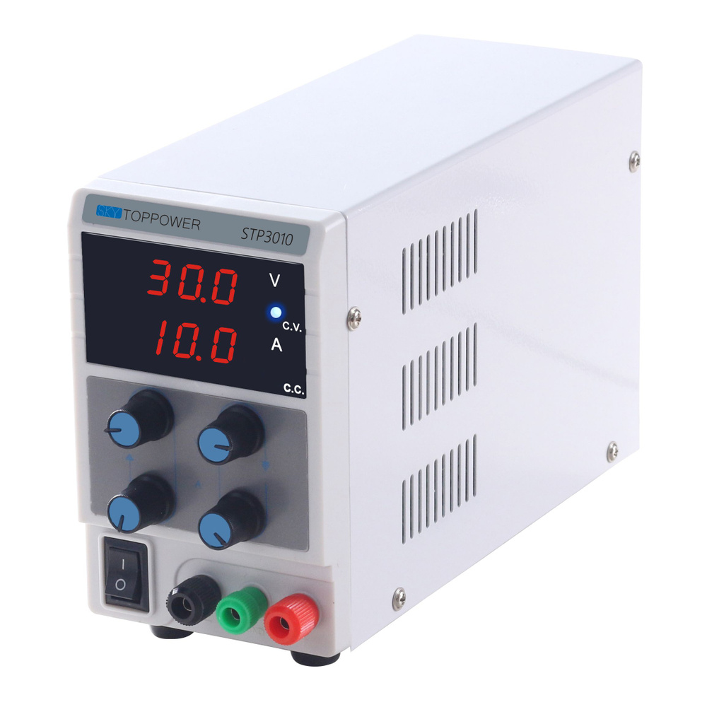 Лабораторный источник питания постоянного тока 30В 10А,SKY TOPPOWER ...