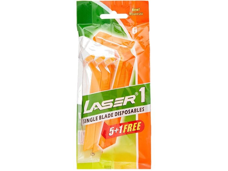 Бритвы разовые Laser Single Blade Disposables #1