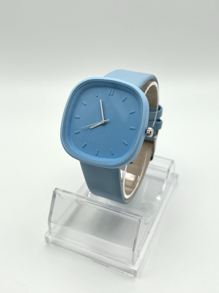 Часы наручные женские с квадратным циферблатом, синие - купить с ...
