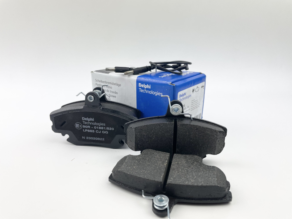 Колодки тормозные DELPHI LP885 Передние - купить по низким ценам в ...