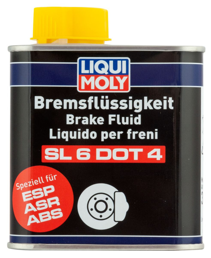 Тормозная жидкость SL6 DOT 4 LIQUI MOLY Bremsflussigkeit 500 мл. 3086 #1
