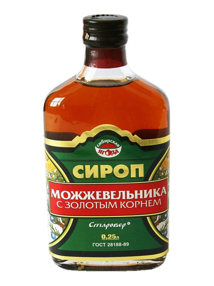Сироп с золотым корнем, Алтай-Старовер 250 мл - купить с доставкой по ...