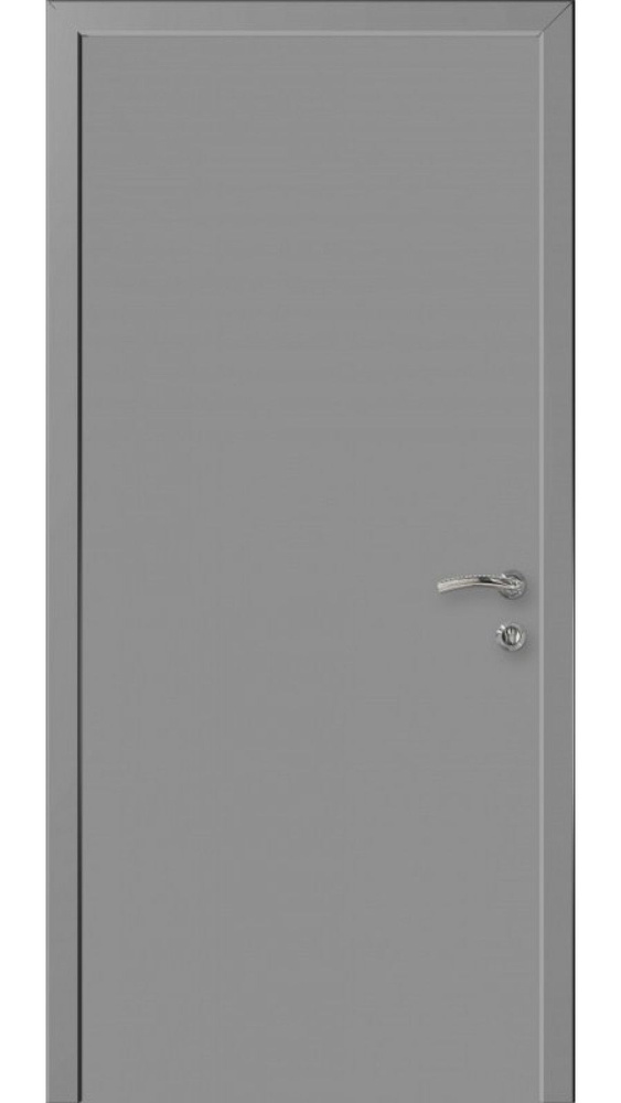 Kapelli Дверь межкомнатная серый, Пластик, 600x2000, Глухая #1