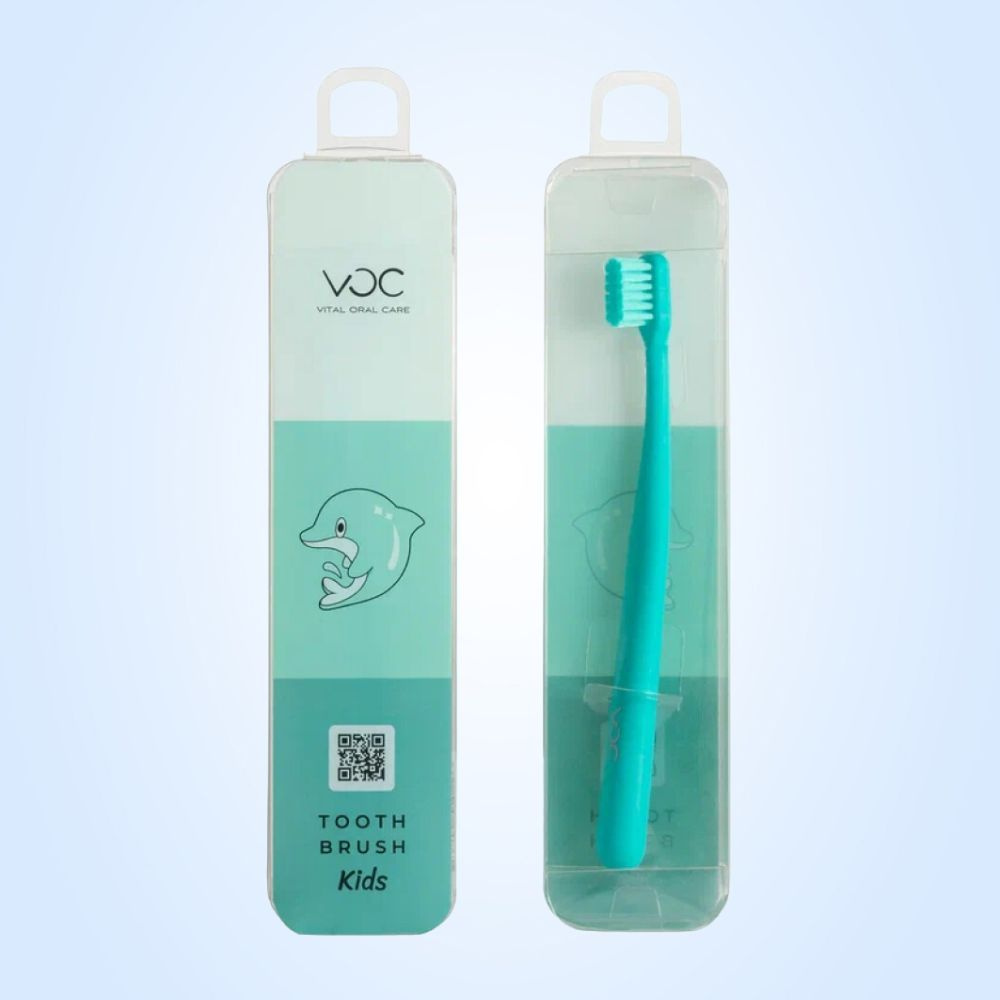 Зубная щетка VOC Kids Soft бирюзовая (0+) #1